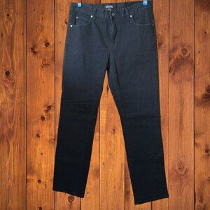 Michael Kors Men's Black Denim Jeans Size 34x32 Classic Logo Casual